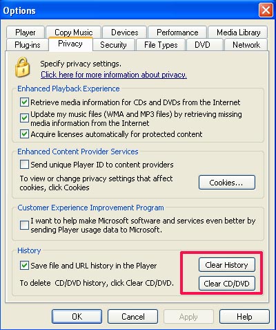 How to Delete Recent Played Item in Windows Media Player